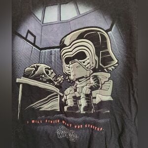 Funko Star Wars GraphicT-Shirt I Will Finish What You Started Size Large